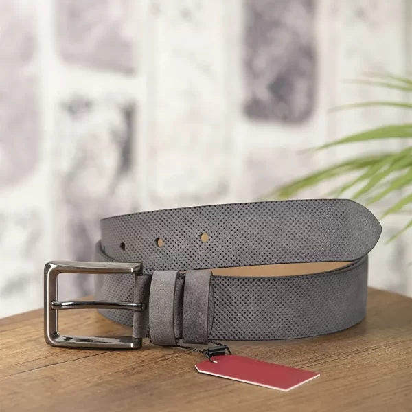 Grey Gents Belt For Jeans KK09 8