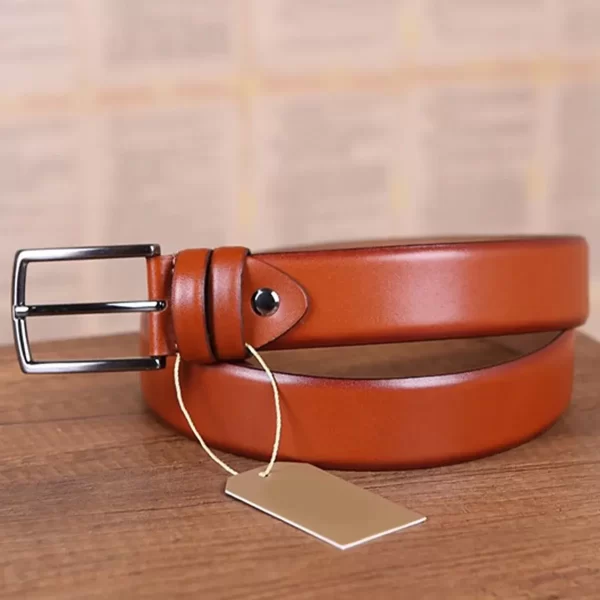 Light Brown Mens Belt Dress KD 001 1 12