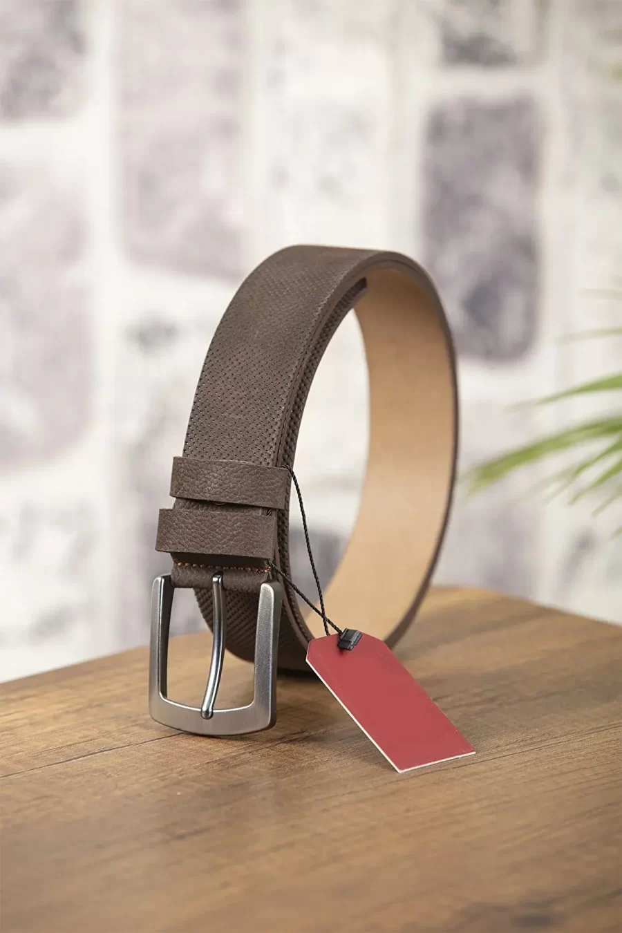 Medium Brown Gents Belt For Jeans KK09 3