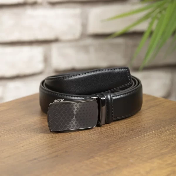 Men's Leather Belts for Men's Ratchet Dress Belt Black Brown with Automatic  Buckle Geniue belts for men Luxury Designer Belts Men High Quality