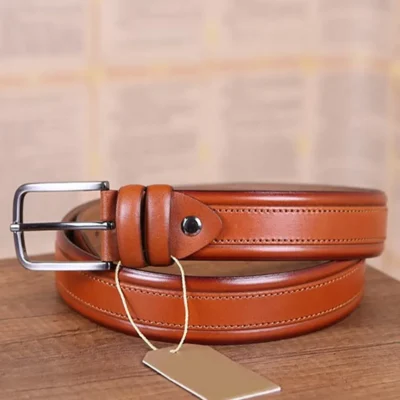 Tan Colour Dressing Belts For Men Trousers Luxury KD 013 1 6