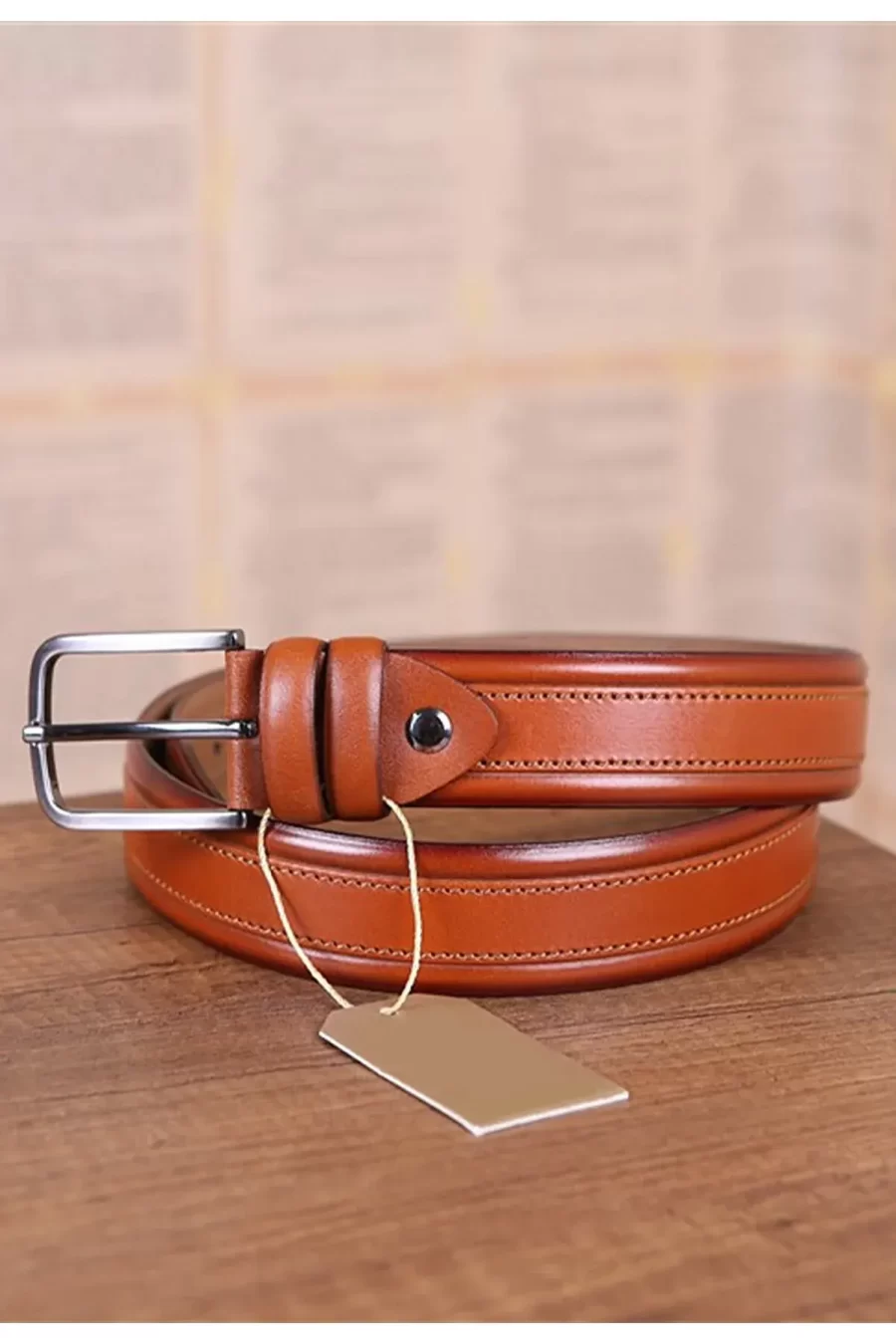 Tan Colour Dressing Belts For Men Trousers Luxury KD 013 1 6