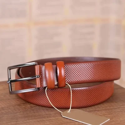 Tan Colour Mens Belt For Trousers KSV 00 8