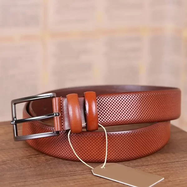 Tan Colour Mens Belt For Trousers KSV 00 8