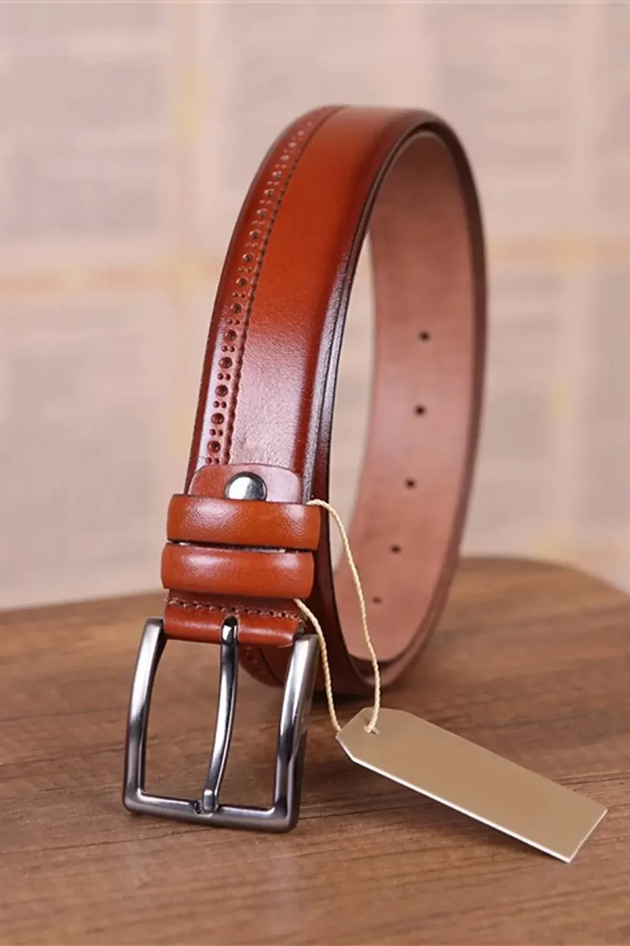 Tan Nice Belt For Mens Suit KD 001 3 1