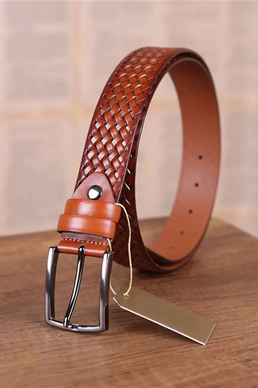 Tan Top Quality Mens Belt Expensive KD 009 2 3