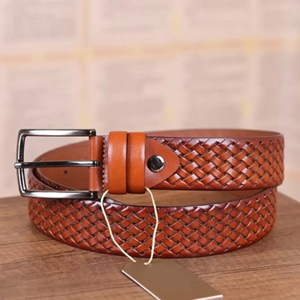 Tan Top Quality Mens Belt Expensive KD 009 2 4