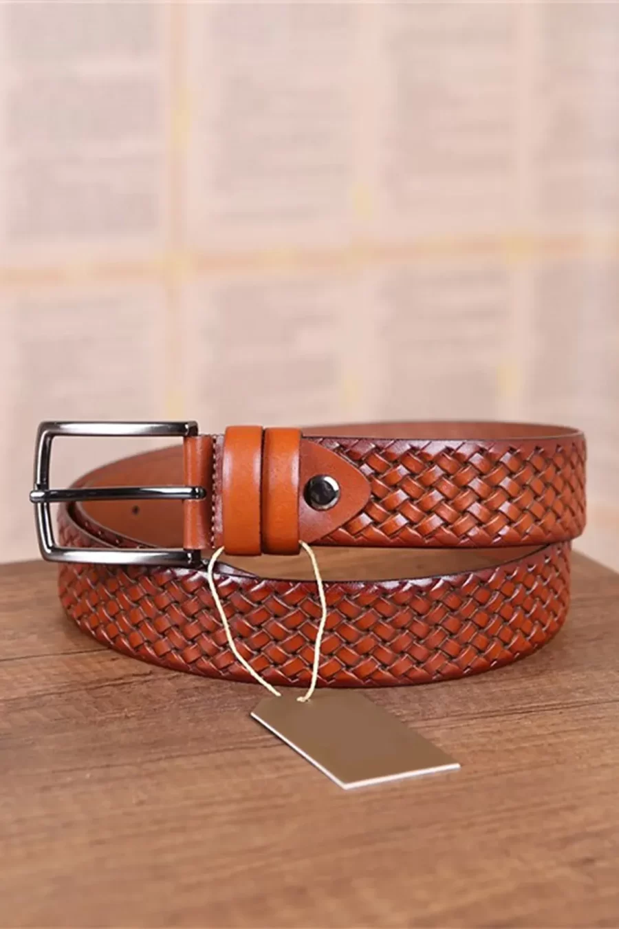 Tan Top Quality Mens Belt Expensive KD 009 2 4