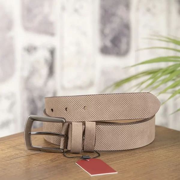 Taupe Gents Belt For Jeans KK09 6