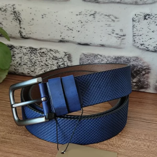 Thick Male Belt For Jeans With Texture With Texture KSS 0010 4