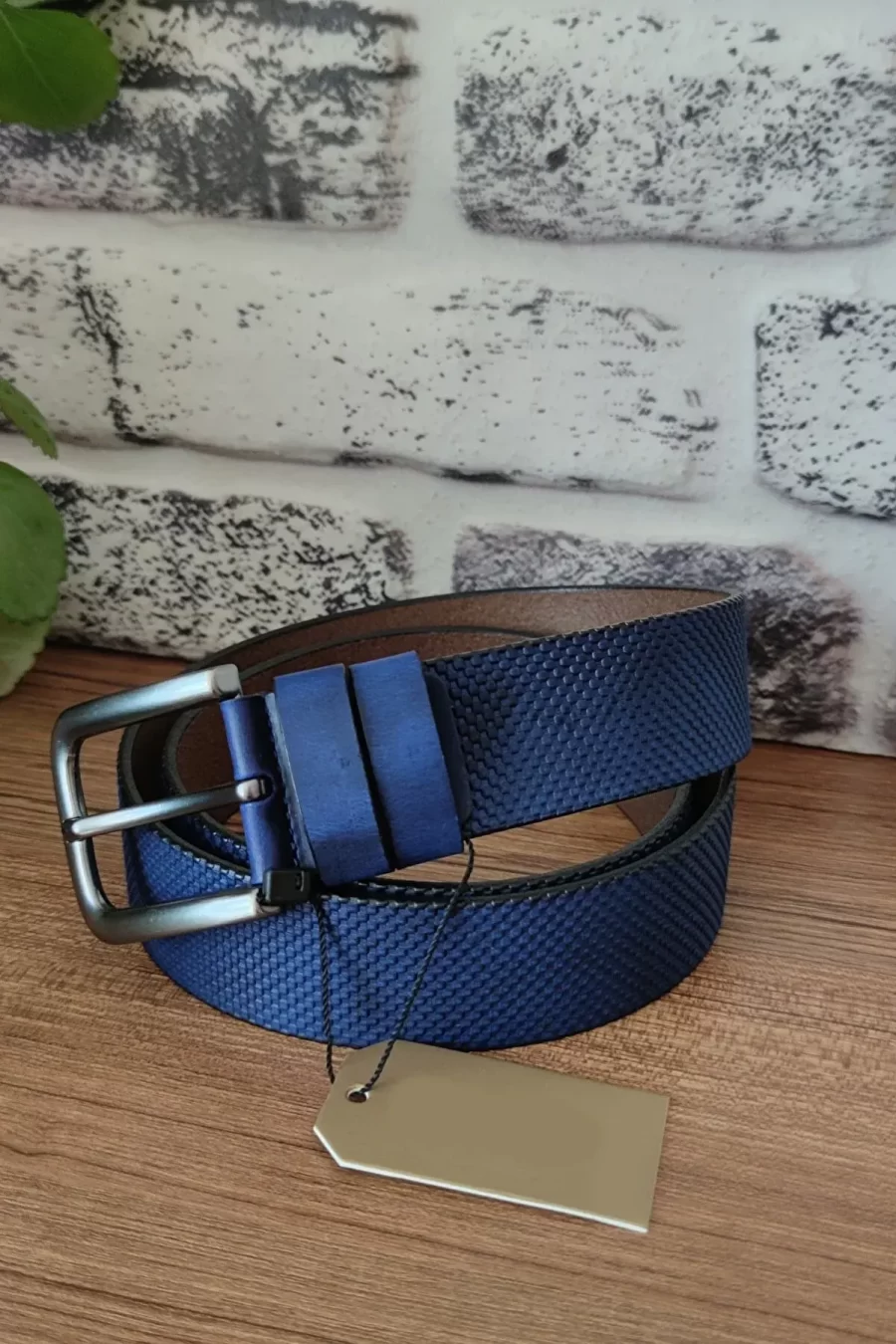 Thick Male Belt For Jeans With Texture With Texture KSS 0010 4