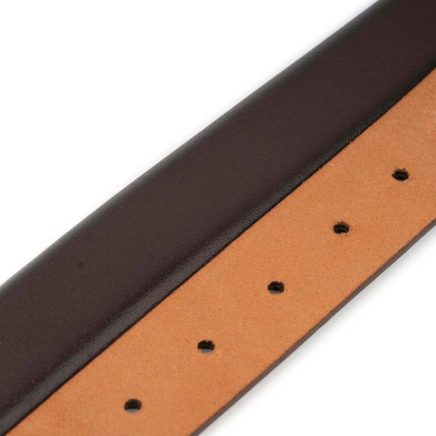 best belts for guys formal dark brown real leather 3