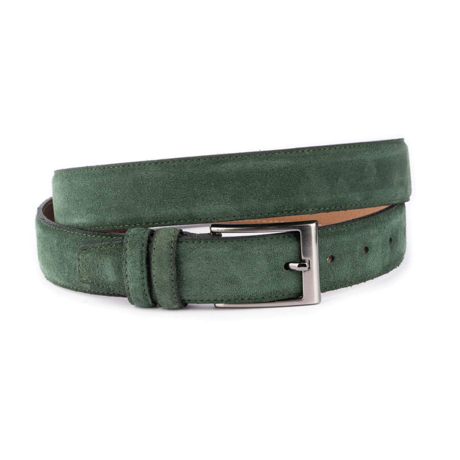 green suede leather golf belt mens 1 25 31072024 35 SUEDBELTGREE