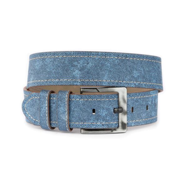 mens denim print belt vegan leather 1 32 31072024 45 JEANBELTBLUE