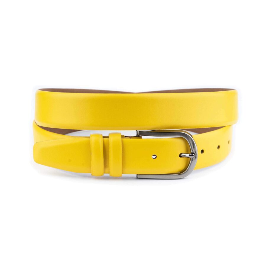 mens summer belts yellow leather high quality 1 34 31072024 35 YELLBELTSMOO