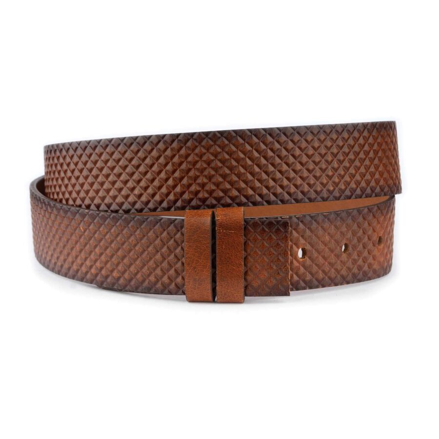 tan brown belt buckle strap square embossed leather 1 19 30072024 35 CHECCUTBROW