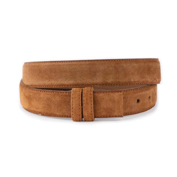 tobacco suede belt strap for buckle replacement leather 1 20 30072024 35 SUEDCUTTOBA