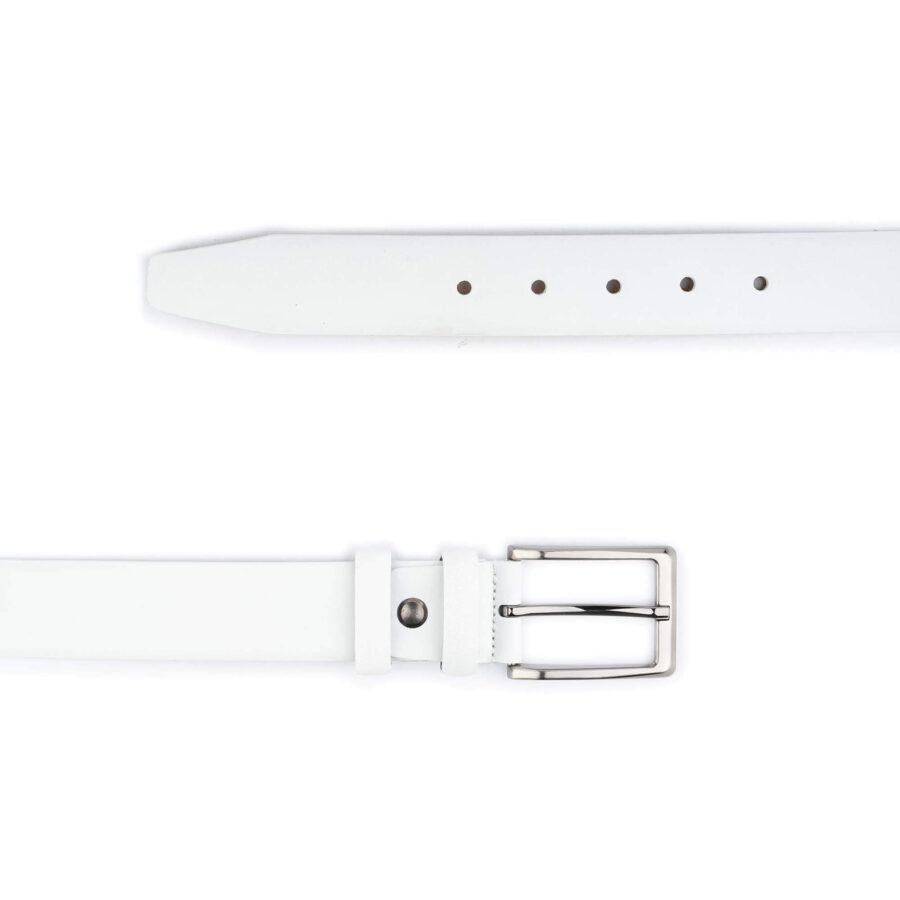 white belts for summer genuine leather 2