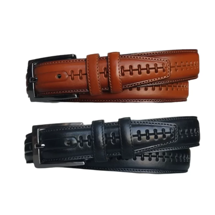 2 Pieces gents belt Set designer leather KARPHBCV00001CXRKQ 01