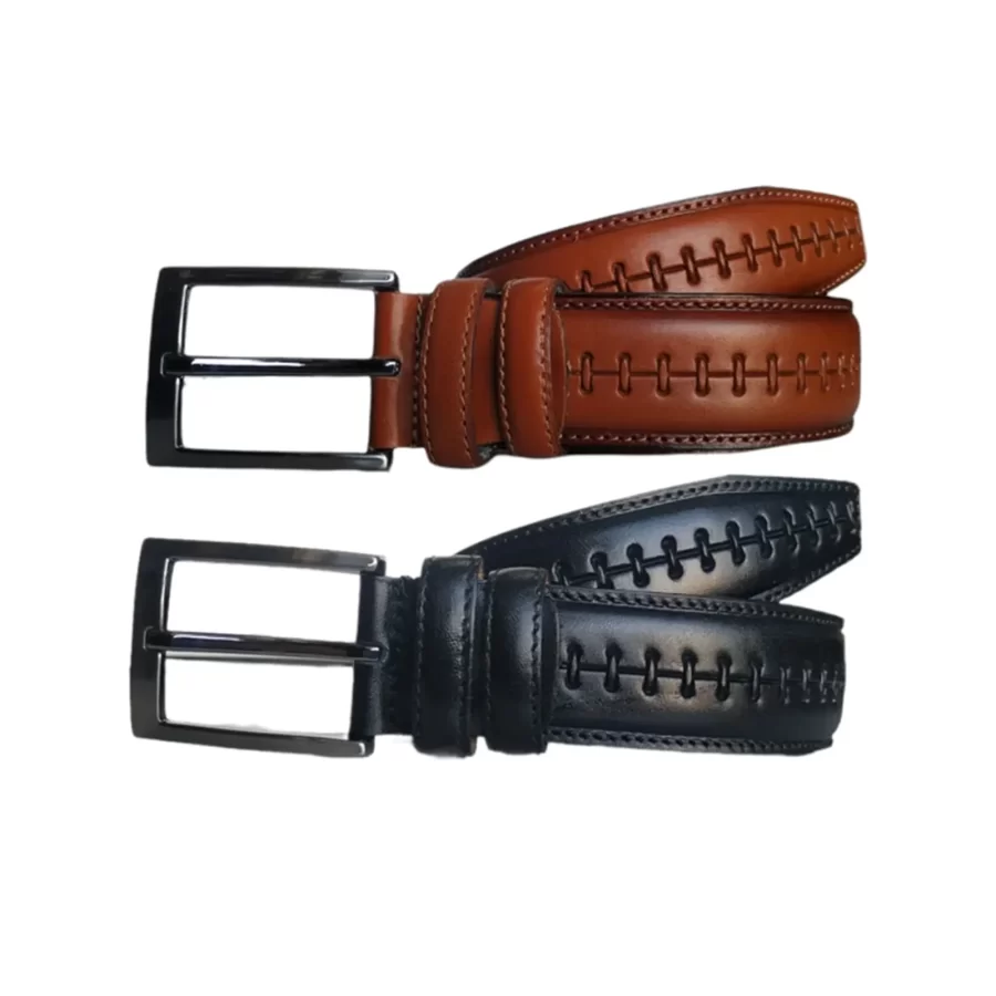 2 Pieces gents belt Set designer leather KARPHBCV00001CXRKQ 02