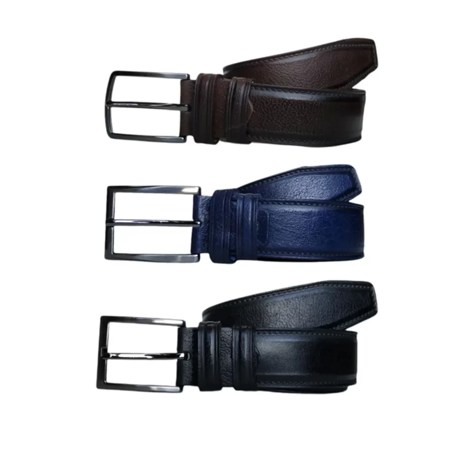 3 Piece Mens Belt Gift Set genuine leather KARPHBCV00001CXRAD 02