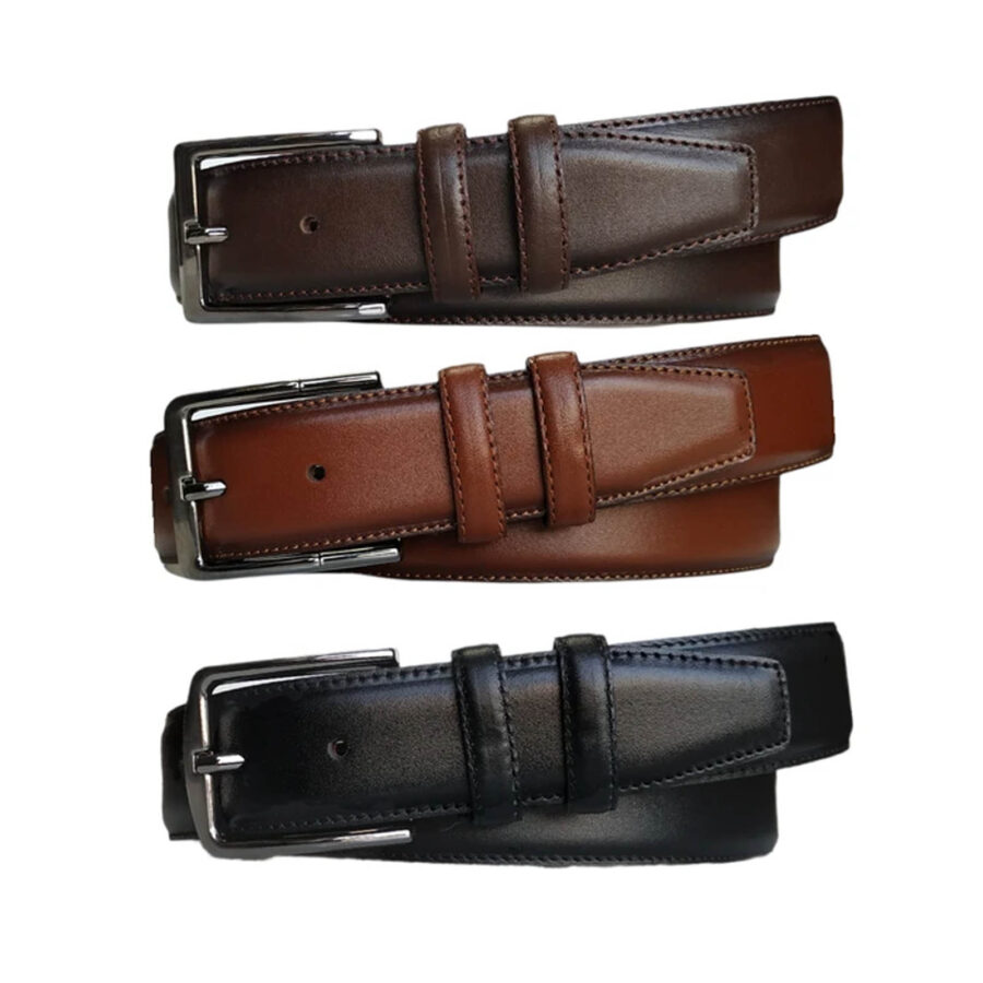 4 0 cm Male Belt For Jeans 3 Piece Gift Set Genuine Leather KARPHBCV00001CXQSF SET 2