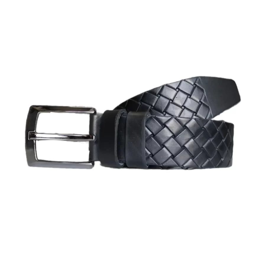 4 0 cm Male Belt For Jeans Black Calf Skin KARPHBCV00001CXRF6 02