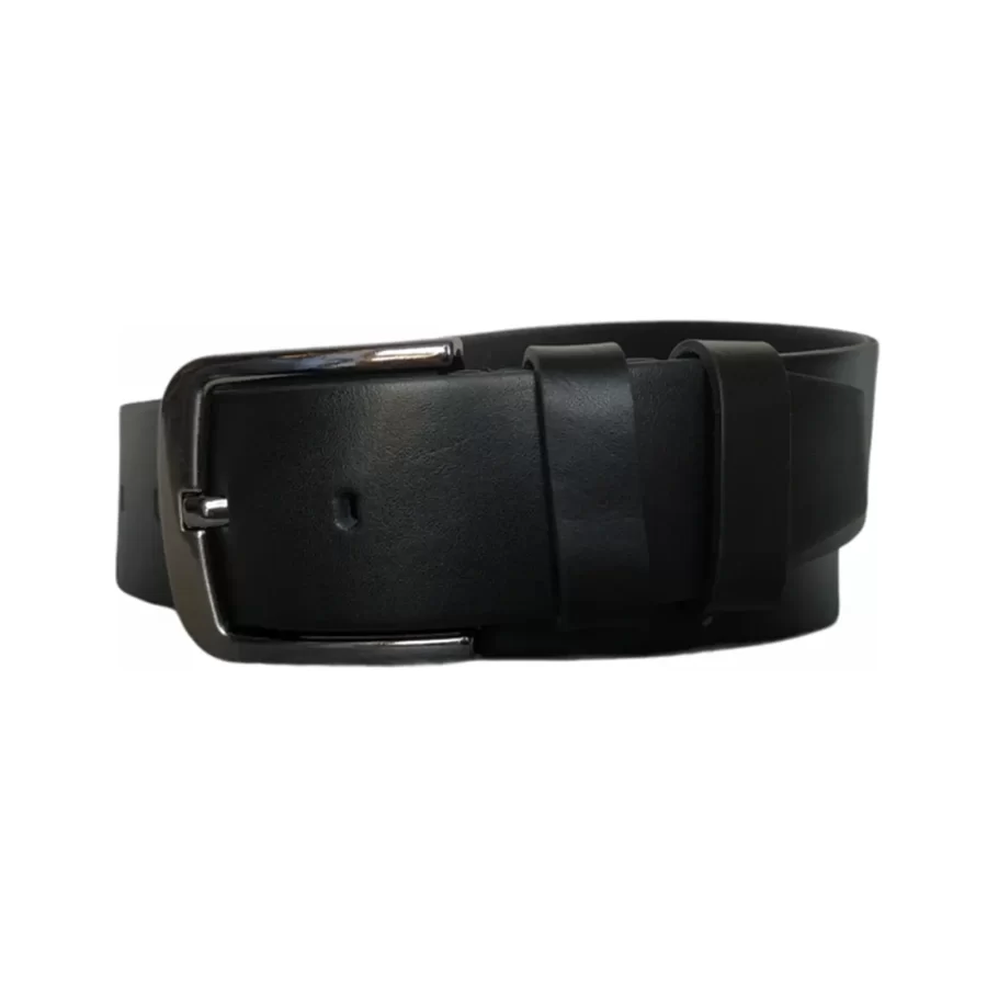 4 0 cm Male Belt For Jeans Black Calf Skin KARPHBCV00001CXRT2 02