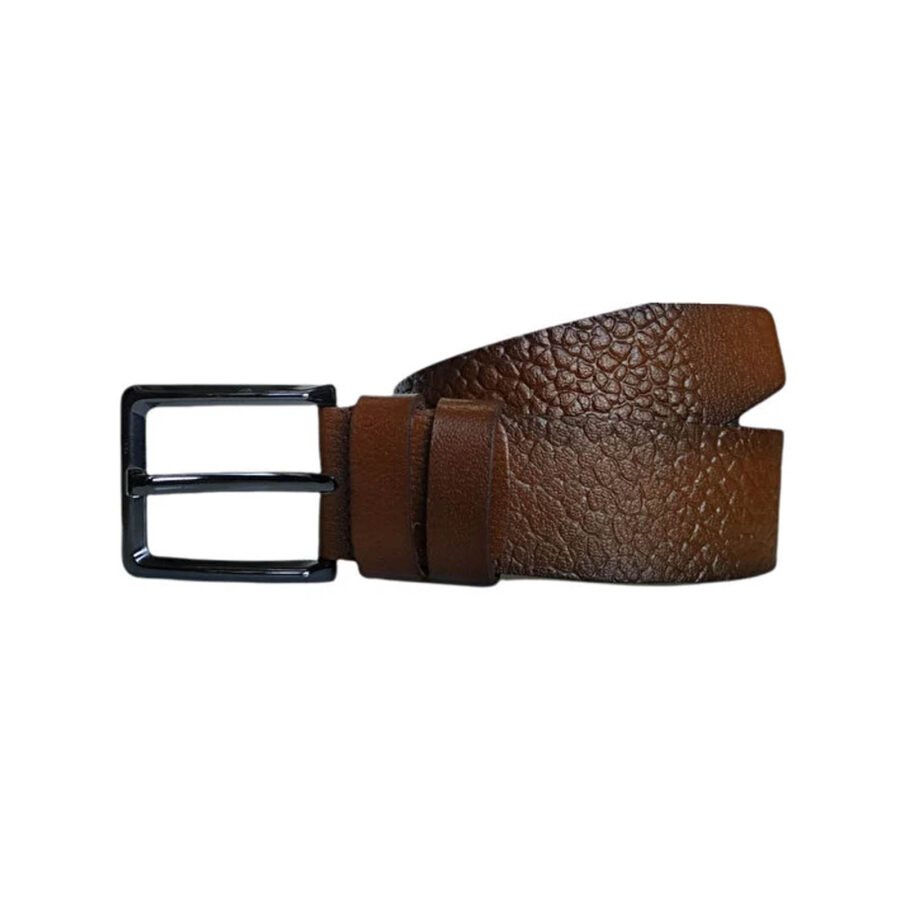 4 0 cm Male Belt For Jeans brown real leather KARPHBCV00001CXQQI LGBR 2