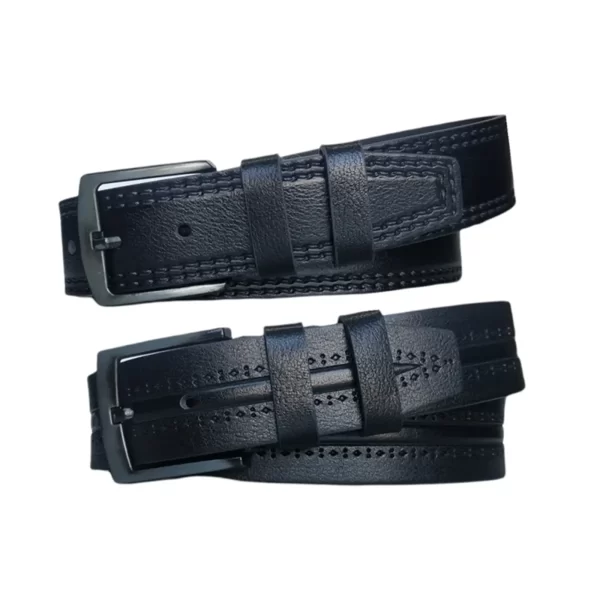 Belt Men Casual 2 Piece Gift Set Extra Wide 4 5 cm KARPHBCV00001CXQPG 01