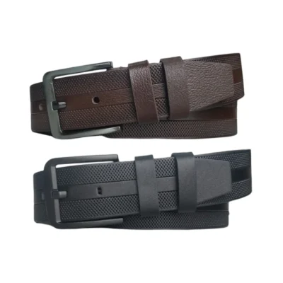 Belt Men Casual 2 Piece Gift Set Extra Wide 4 5 cm KARPHBCV00001CXQPW 01