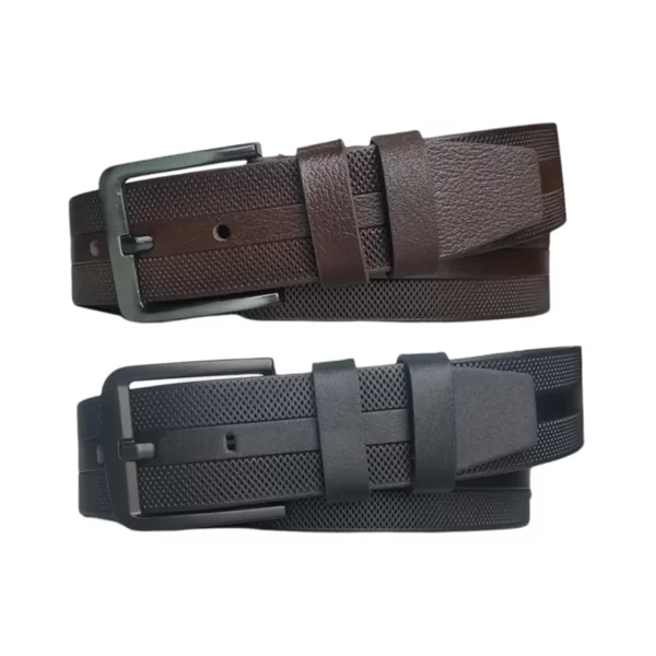 Belt Men Casual 2 Piece Gift Set Extra Wide 4 5 cm KARPHBCV00001CXQPW 01