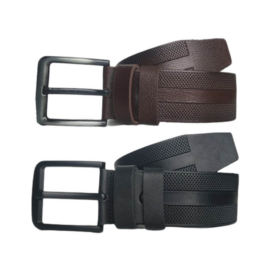 Belt Men Casual 2 Piece Gift Set Extra Wide 4 5 cm KARPHBCV00001CXQPW 02