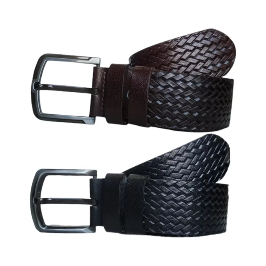 Belt Men Casual 2 Piece Gift Set Extra Wide 4 5 cm KARPHBCV00001CXR8U 02