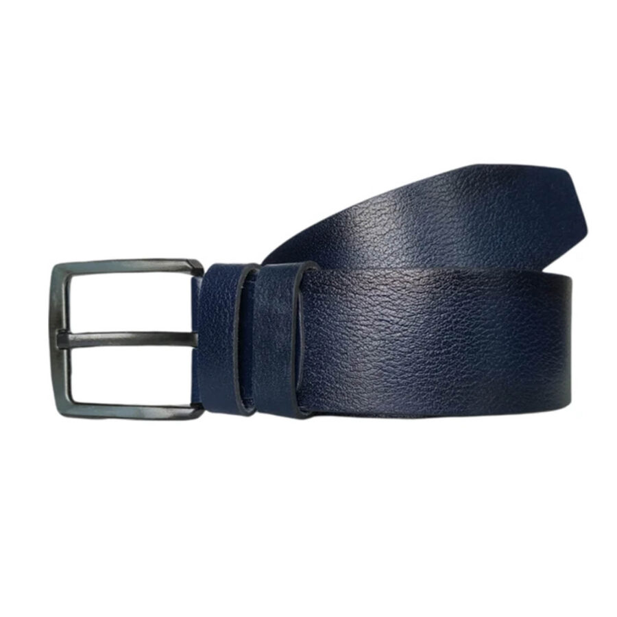 Best Male Belt For Jeans Dark Blue Genuine Leather Extra Wide 4 5 cm KARPHBCV00001CXQW8 2