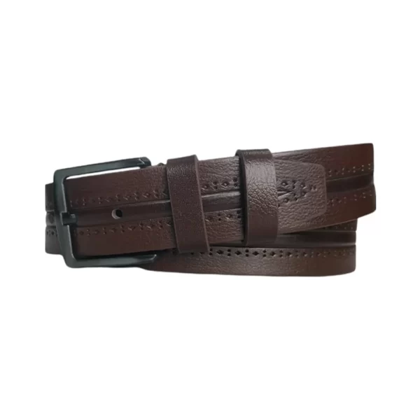 Best Male Belt For Jeans Dark Brown Laser Cut Extra Wide 4 5 cm KARPHBCV00001CXQQF 01