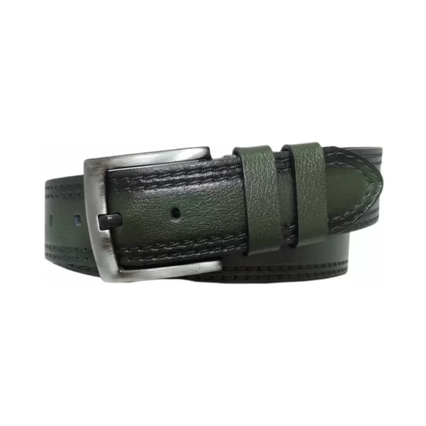 Best Male Belt For Jeans Green Leather Extra Wide 4 5 cm KARPHBCV00001CXRLF 01