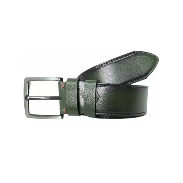 Best Male Belt For Jeans Green Leather Extra Wide 4 5 cm KARPHBCV00001CXRLV 01