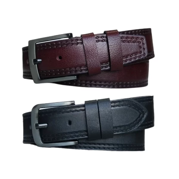 Casual Belt For Men 2 Piece Gift Set Extra Wide 4 5 cm KARPHBCV00001CXQVO 01