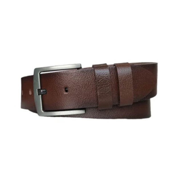 Gents Belt For Jeans Brown Genuine Leather Extra Wide 4 5 cm KARPHBCV00001CXQW8 1