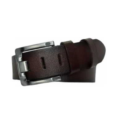 Gents Belt For Jeans Brown Leather Extra Wide 4 5 cm KARPHBCV00001B25J2 00