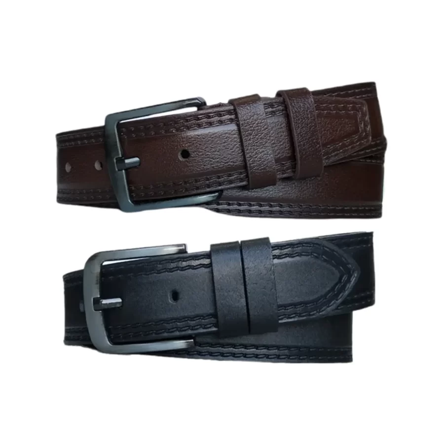 Gents Belts For Denim 2 Piece Gift Set Extra Wide 4 5 cm KARPHBCV00001CXR9Q 01