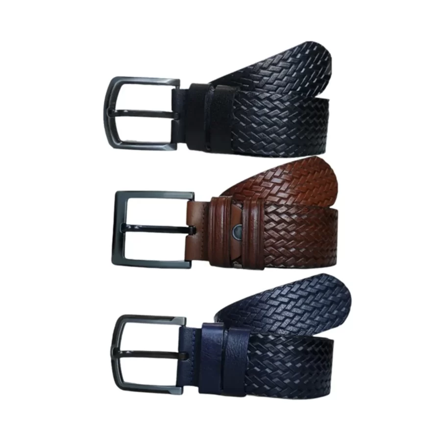 Male Belt For Jeans 3 Piece Gift Set Extra Wide 4 5 cm KARPHBCV00001CXR9W 02