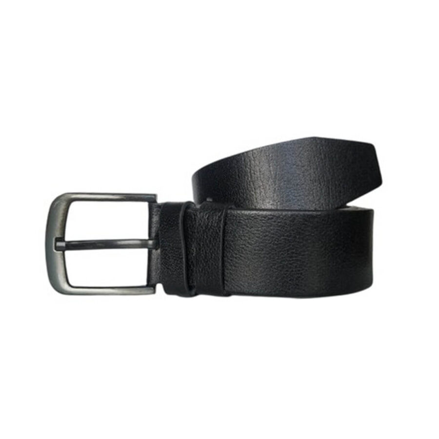 Male Belts For Denim Black Genuine Leather Extra Wide 4 5 cm KARPHBCV00001CXQW8 2
