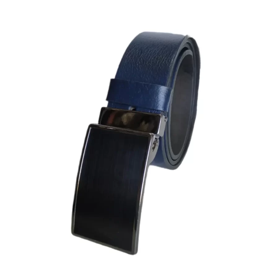 Wide Gents Belts For Denim Dark Blue Calf Skin KARPHBCV00001CXR3R 02