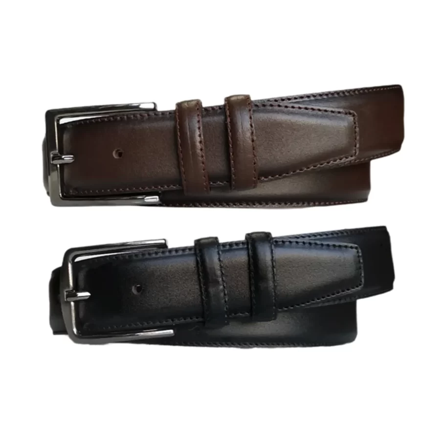 Wide Mens Belt For Denim 2 Piece Gift Set Genuine Leather KARPHBCV00001CXQWG 01