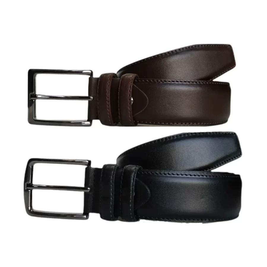 Wide Mens Belt For Denim 2 Piece Gift Set Genuine Leather KARPHBCV00001CXQWG 02