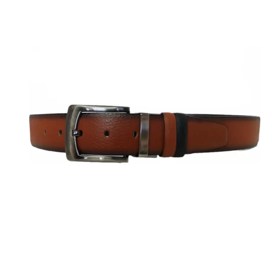 Wide Mens Belts For Denim Reversible Brown Black KARPHBCV00001CXRKW 01