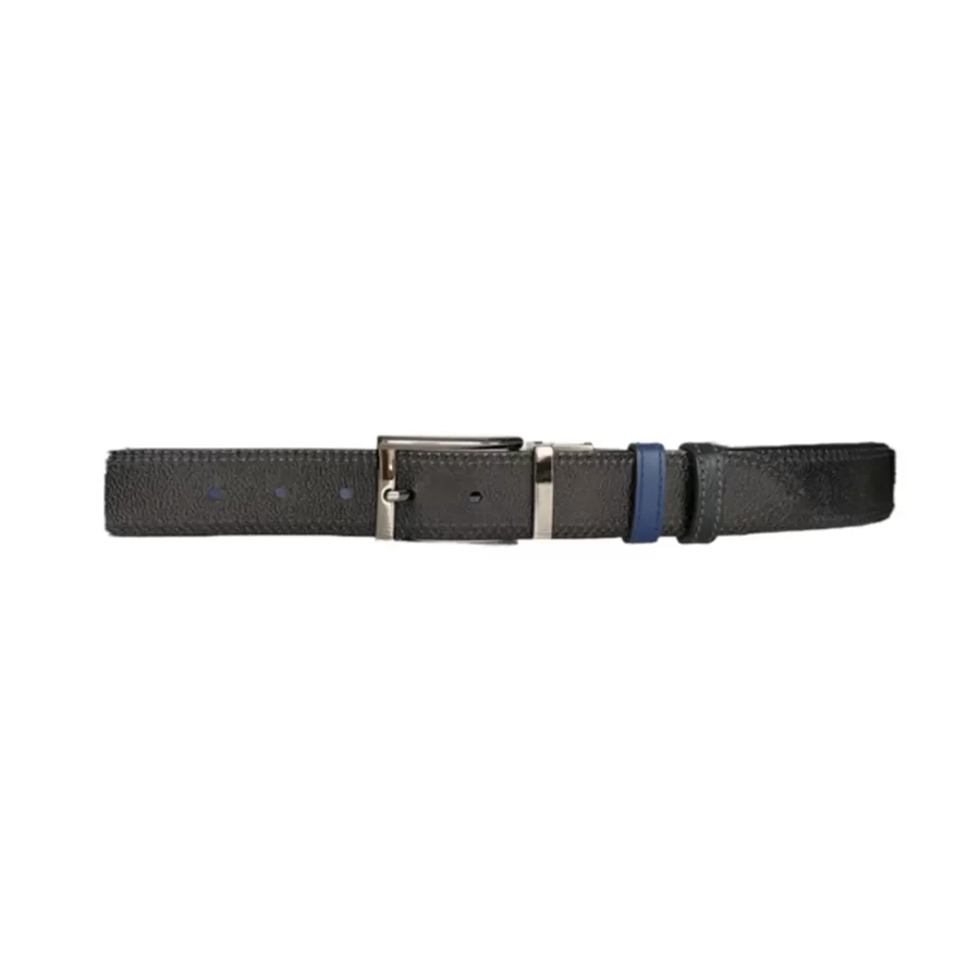 blue black reversible gents belt pebbled calf leather KARPHBCV00001XTWSV 01