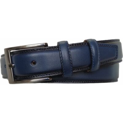 dressing belts for men blue genuine leather KARPHBCV00001B25ID 00